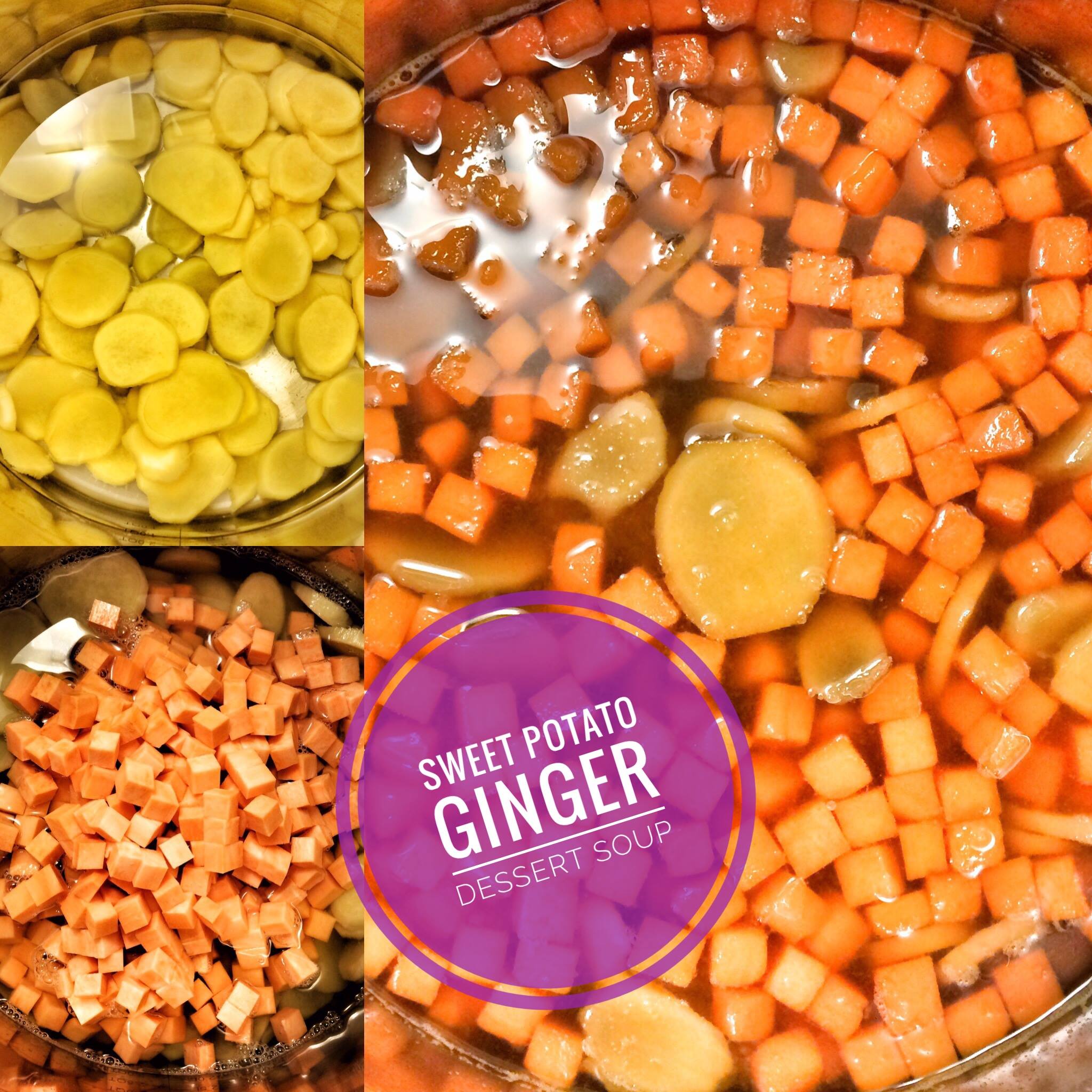 Sweet potato and ginger soup - Derek Mah